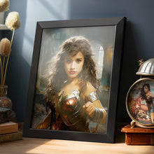 Custom Face Wonder Woman Frame Gifts for Her Personalized Portrait from Photo