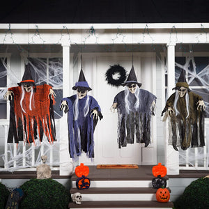 Halloween Hanging Witch Door Porch Decorations Gift for Halloween Theme Party