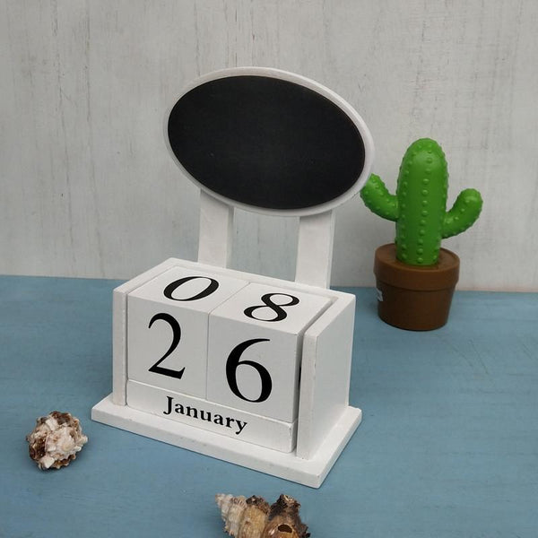 Message Calendar Wood Calendar Decorative Plaques Anniversary Gift