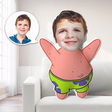 Personalized Photo My face on Pillows Custom Minime Dolls Gag Gifts Toys Patrick Star Costume