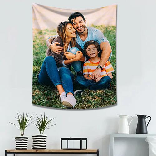 Custom Couple Photo Tapestry  Wall Decor Hanging Painting