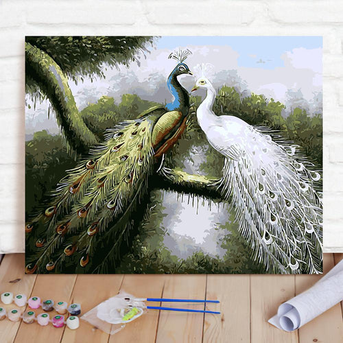 Custom Photo Painting Home Decor Wall Hanging-Affection Painting DIY Paint By Numbers