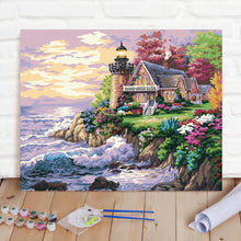 Custom Photo Painting Home Decor Wall Hanging-Dream by the sea Painting DIY Paint By Numbers