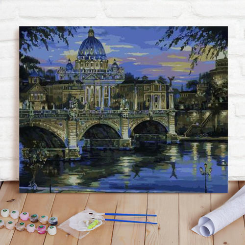 Custom Photo Painting Home Decor Wall Hanging-palace Painting DIY Paint By Numbers