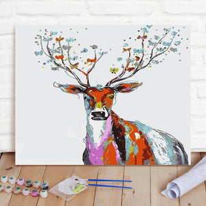 Custom Photo Painting Home Decor Wall Hanging-Bucks Painting DIY Paint By Numbers