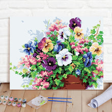 Custom Photo Painting Home Decor Wall Hanging-Flower Clusters Painting DIY Paint By Numbers