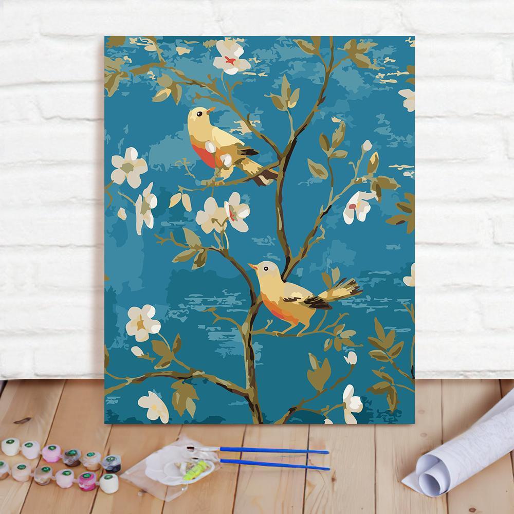 Custom Photo Painting Home Decor Wall Hanging-Annunciation Bird-3 Painting DIY Paint By Numbers