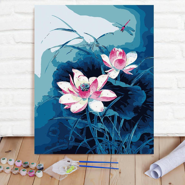 Custom Photo Painting Home Decor Wall Hanging-Hantang Lenghe Painting DIY Paint By Numbers