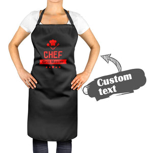 Custom Name Kitchen Cooking Apron with Your Name