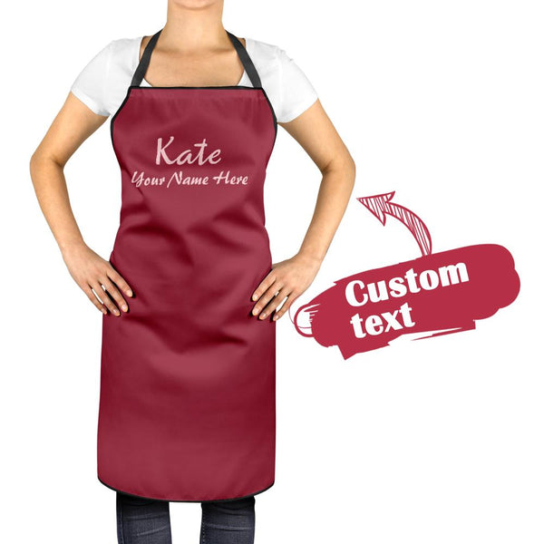 Custom Kitchen Cooking Apron with Your Name