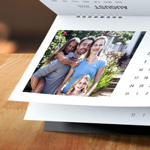 Custom Photo Desk Calendars Album Desk Calendars Family Gift 6*11inch