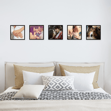Custom Baby Photo Tiles Wall Decoration for Bedroom and Livingroom Gift for Family