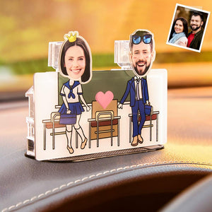 Custom Photo Shake Heads Car Decoration Custom Desktop Decoration Unique Gifts for Couples