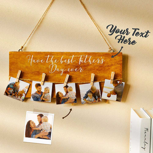 Custom Photo Display Board Picture Hanging Board Home Decoration