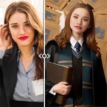 Custom Face Tapestry Ravenclaw Personalized Portrait from Photo Hogwarts Gift for Girls - customphototapestry