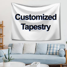 Custom Cartoon Photo Tapestry Personalized Wall Decor Hanging Printing