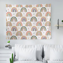Boho Rainbow Wall Tapestry for Girl Bed Room Birthday Gifts for Her