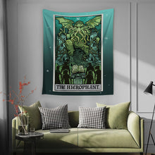 The Hierophant Tarot Card Tapestry Cthulhu Wall Art H.P.Lovecraft Horror Home Decorations