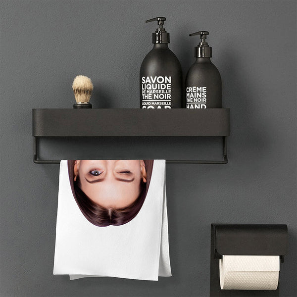Custom Big Face Towel Personalized Photo Towel Funny Gift