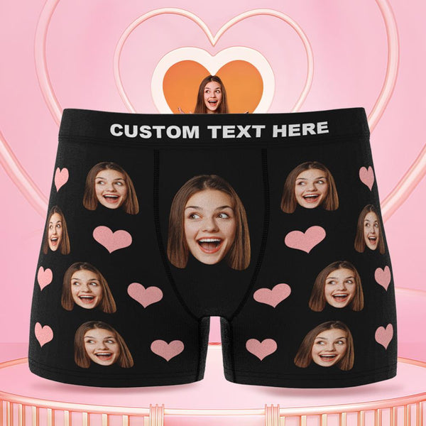 Custom Face Boxer Briefs 3D Online Preview Gifts for Boyfriend Husband