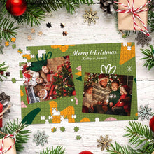 Christmas Custom Collage Photo Jigsaw Puzzle