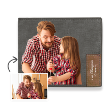Men's Custom Photo Wallet - Handsome Dad for Dad