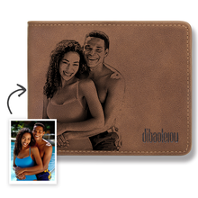 Father's Day Gift Custom Photo Wallet