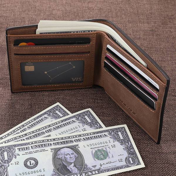 Custom Photo Wallet | Personalized Wallet | Men's Bifold Wallet