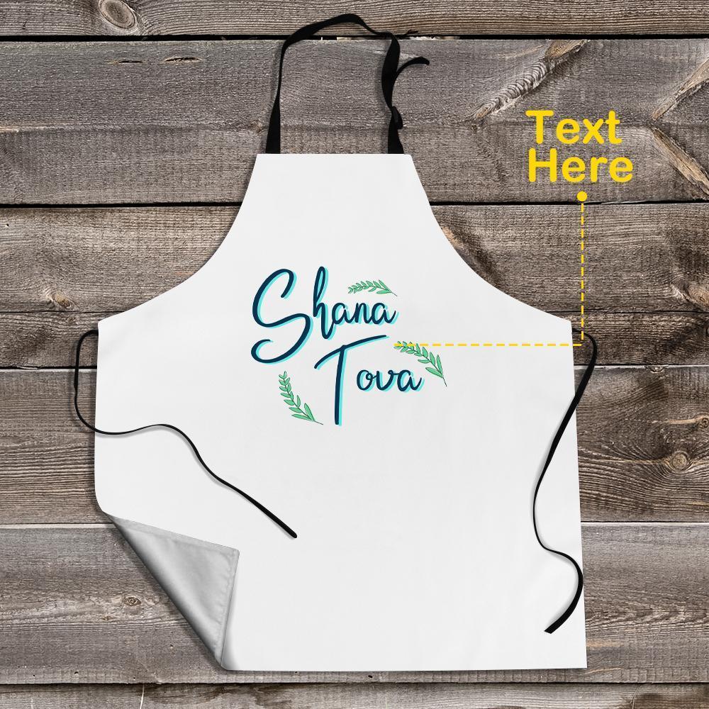 Personalized Apron Gifts for Him Custom Text Apron Simple Style