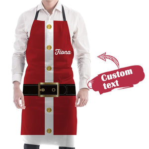 Personalized Sexy Apron Custom Text Apron for Family Christmas Gifts for Her