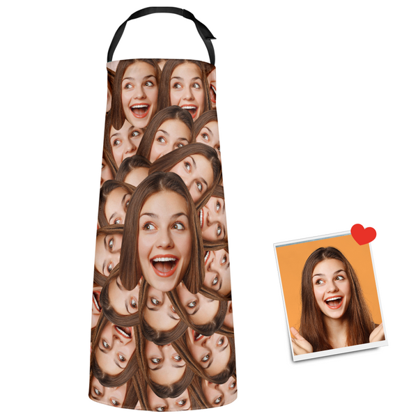 Custom Face Apron Your Funny Mash Chef Gift
