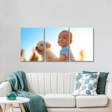 Custom Painting 3pcs Contemporary Wall Art Canvas Prints Home Family Decoration Baby And Pet
