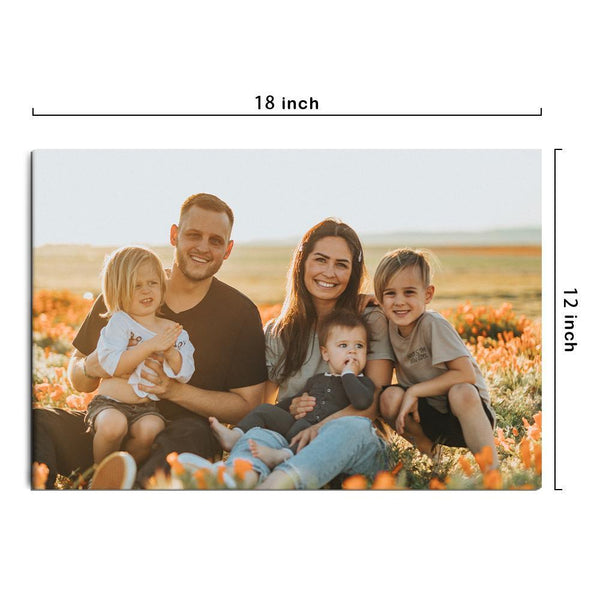 Custom Photo Canvas Prints With Frame Family Photo Home Decoration Gift for Mom