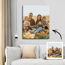 Halloween Custom Child Photo Canvas Prints With Frame Home Decoration Personalized Gift