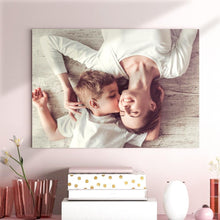 Custom Photo Canvas Prints With Frame Family Photo Home Decoration Best Mother's Day Gift