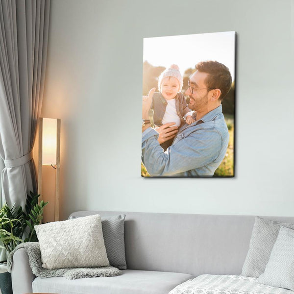 Custom Photo Canvas Prints With Frame Family