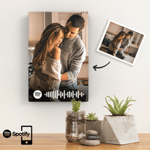 Personalized Spotify Code Canvas Custom Photo Canvas Print