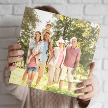 Custom Photo Gallery Tabletop Canvas Print Gift for Family