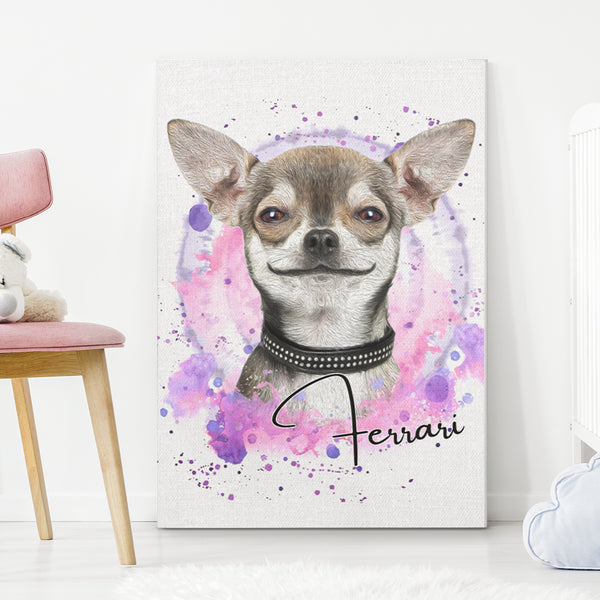 Custom Pet Portrait Wall Art