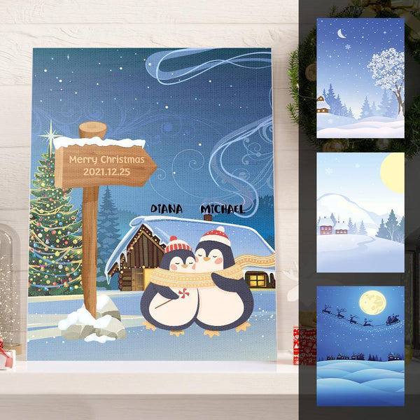 Custom Photo Canvas Personalized Christmas Gifts Put Your Photo on the Canvas