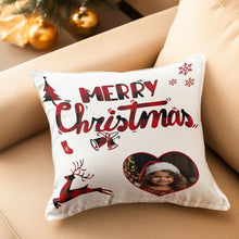 Christmas Decorations Photo Pillow Covers Custom Photo Throw Pillow Personalized Pillow
