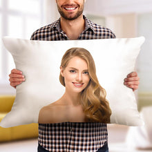 Custom Photo Pillow Personalized Rectangular Pillow Gift for Couple