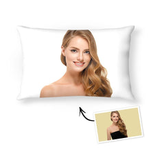 Custom Photo Pillow Personalized Rectangular Pillow Gift for Couple