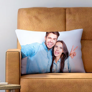 Gfit for Her Custom Couple Pillow Personalized Rectangular Pillow Personalized Text Cushion