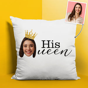 Custom Throw Pillow Personalized Pillow with Small Crown