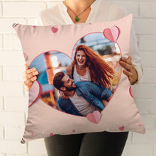 Custom Throw Pillow Personalized Pink Love Pillow