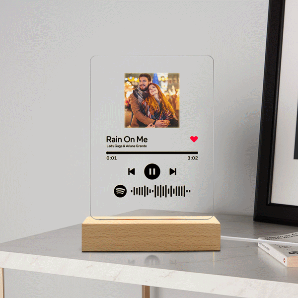 Personalized Gifts Custom Spotify Code Music Plaque