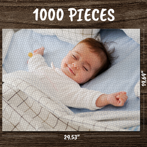 Custom Photo Jigsaw Puzzle Gift for Her 35-1000 Pieces
