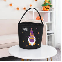 Trick or Treat Bucket Halloween Basket Monogram Trick or Treat Halloween Bag