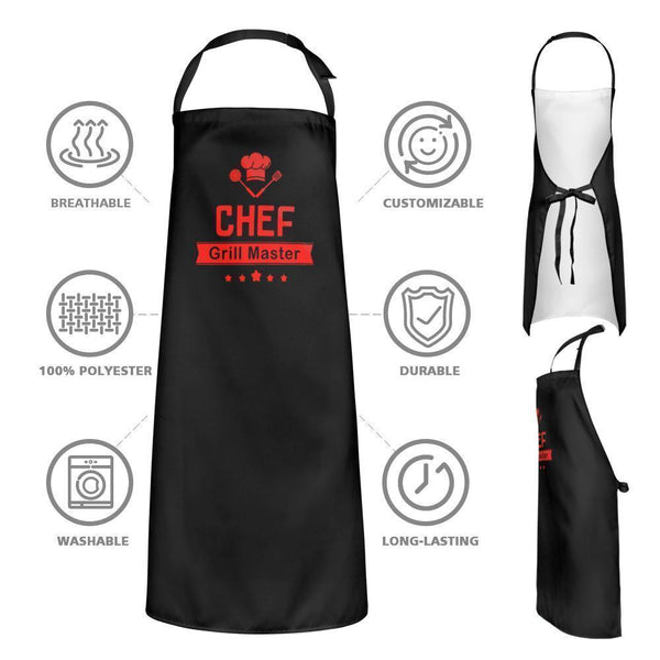 Custom Name Kitchen Cooking Apron with Your Name